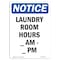 Signmission OSHA Notice, 5" Height, Pm Sign, 5" X 3.5", Portrait OS-NS-D-35-V-13978 - alternate 1